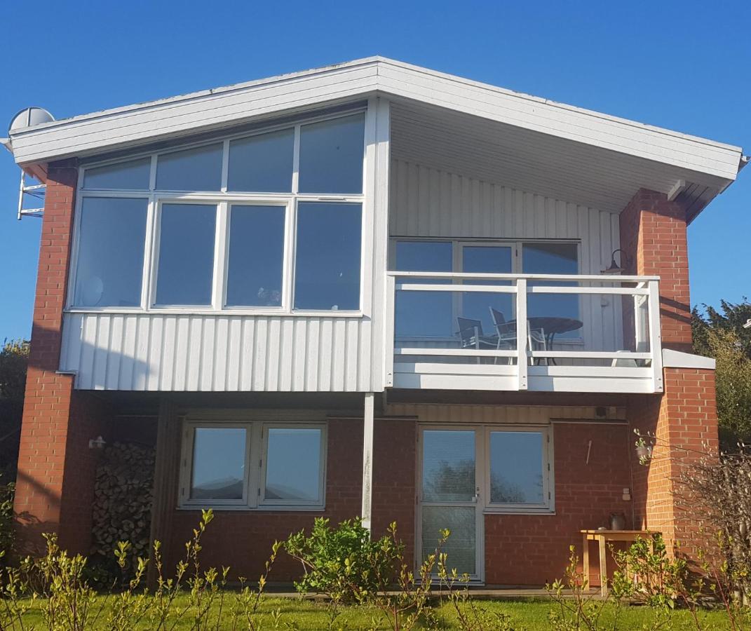 Modern Villa I Arild Med Spektakulaer Havsutsikt. Kültér fotó