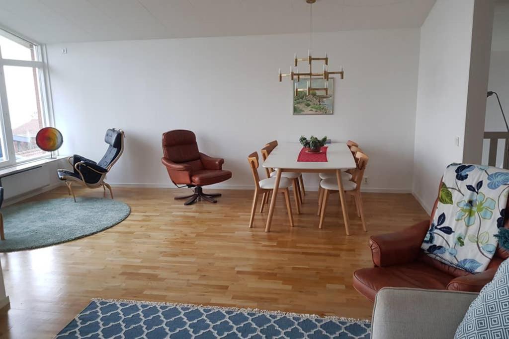 Modern Villa I Arild Med Spektakulaer Havsutsikt. Kültér fotó