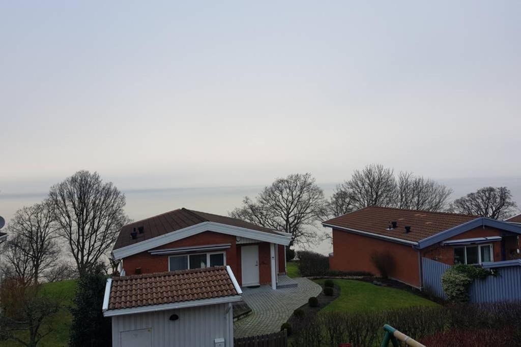 Modern Villa I Arild Med Spektakulaer Havsutsikt. Kültér fotó